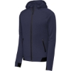 Custom Sport-Tek PosiCharge Strive Hooded Full-Zip True Navy Blue