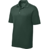 Custom Sport-Tek PosiCharge RacerMesh Polo. Dark Forest Green