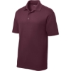 Custom Sport-Tek PosiCharge RacerMesh Polo. Maroon Red