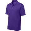 Custom Sport-Tek PosiCharge RacerMesh Polo. Purple
