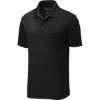 Custom Sport-Tek PosiCharge RacerMesh Pocket Polo. Black