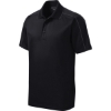 Custom Sport-Tek Micropique Sport-Wick Piped Polo. Black/Iron Gray