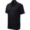 Custom Sport-Tek Micropique Sport-Wick Piped Polo. Black/True Royal Blue