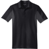 Custom Sport-Tek Side Blocked Micropique Sport-Wick Polo. Black/Iron Gray
