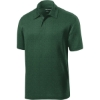 Custom Sport-Tek Heather Contender Polo. Forest Green Heather