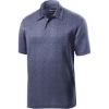 Custom Sport-Tek Heather Contender Polo. True Navy Blue Heather