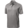 Custom Sport-Tek Heather Contender Polo. Vintage Gray Heather