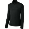 Custom Sport-Tek Micropique Sport-Wick 1/4-Zip Black