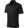 Custom Sport-Tek PosiCharge Active Textured Polo. Black