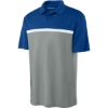 Custom Sport-Tek UV Micropique Colorblock Polo TRy/GCcH/W