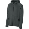 Custom Sport-Tek Phenom Full-Zip Hoodie IronGrey