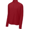 Custom Sport-Tek Sport-Wick Stretch 1/4-Zip Pullover. DeepRed