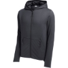 Custom Sport-Tek Circuit Hooded Full-Zip Graphite Gray