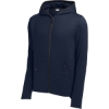 Custom Sport-Tek Circuit Hooded Full-Zip True Navy Blue