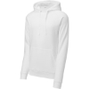 Custom Sport-Tek Drive Fleece Pullover Hoodie White
