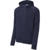 Custom Sport-Tek Drive Fleece Hooded Full-Zip True Navy Blue