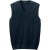 Custom Port Authority Easy Care Sweater Vest River Blue Navy