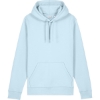 Custom Stanley/Stella Unisex Drummer 2.0 Hooded Sweatshirt Blue Ice