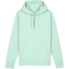 Custom Stanley/Stella Unisex Drummer 2.0 Hooded Sweatshirt Caribbean Blue