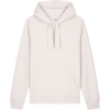Custom Stanley/Stella Unisex Drummer 2.0 Hooded Sweatshirt Vintage White