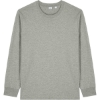 Custom Stanley/Stella Unisex Freestyler Heavyweight Long Sleeve Tee HthrGrey
