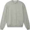 Custom Stanley/Stella Unisex Ledger Dry Crewneck Sweatshirt HthrGrey