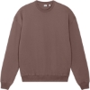 Custom Stanley/Stella Unisex Ledger Dry Crewneck Sweatshirt Kaffa Coffee Brown