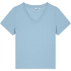 Custom Stanley/Stella Womens Stella Isla V-Neck Tee Blue Soul