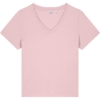 Custom Stanley/Stella Womens Stella Isla V-Neck Tee Cotton Pink