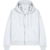 Custom Stanley/Stella Womens Stella Ida Full-Zip Hooded Sweatshirt Cool Heather Gray