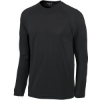 Custom Sport-Tek Dry Zone Long Sleeve Raglan T-Shirt. Black