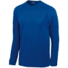 Custom Sport-Tek Dry Zone Long Sleeve Raglan T-Shirt. True Royal Blue