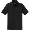 Custom Sport-Tek Dry Zone Raglan Polo. Black