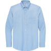 Custom Brooks Brothers Tall Wrinkle-Free Stretch Pinpoint Shirt Newport Blue