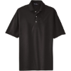 Custom Sport-Tek Tall Dri-Mesh Polo. Black