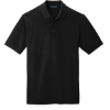 Custom Port Authority Tall EZCotton Polo Black