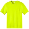 Custom CornerStone Tall Workwear Pro Short Sleeve Pocket Tee Safety Yellow