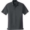 Custom Port Authority Tall Dry Zone UV Micro-Mesh Polo Graphite Gray