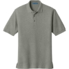 Custom Port Authority Tall Silk Touch Polo. Cool Grey