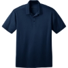 Custom Port Authority Tall Silk Touch Performance Polo. Navy Blue