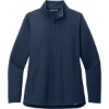 Custom TravisMathew Womens Coveside Full-Zip Blue Nights