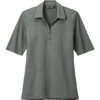 Custom TravisMathew Womens Sunsetters Polo Black Heather