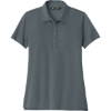Custom TravisMathew Womens Sunnyvale Polo Blue Nights Heather