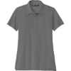 Custom TravisMathew Womens Sunnyvale Polo Dark Gray Heather