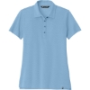 Custom TravisMathew Womens Sunnyvale Polo Strong Blue Heather
