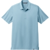 Custom TravisMathew Cabana Solid Polo Light Denim Blue