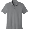 Custom TravisMathew Coto Performance Polo. Quiet Shade Gray/Black