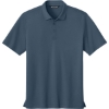 Custom TravisMathew Coto Performance Polo. Vintage Indigo Blue/Black