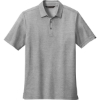Custom TravisMathew Oceanside Heather Polo. Quiet Shade Gray Heather