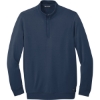 Custom TravisMathew Newport 1/4-Zip Fleece. Blue Nights